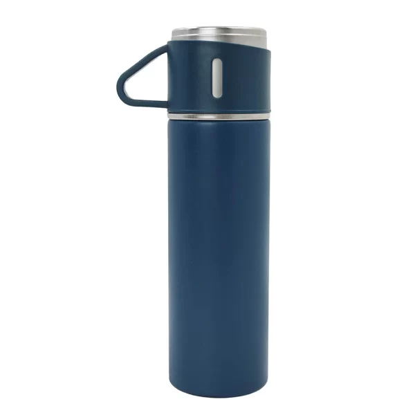 Garrafa Térmica Com Copo Parede Dupla Inox 500ml - Image 3